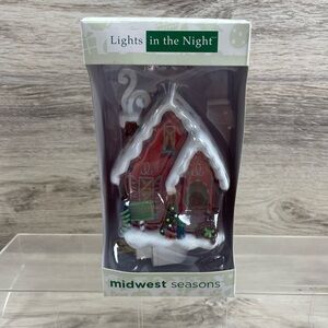 Santa’s Claus Workshop Night Light NEW Christmas Holiday